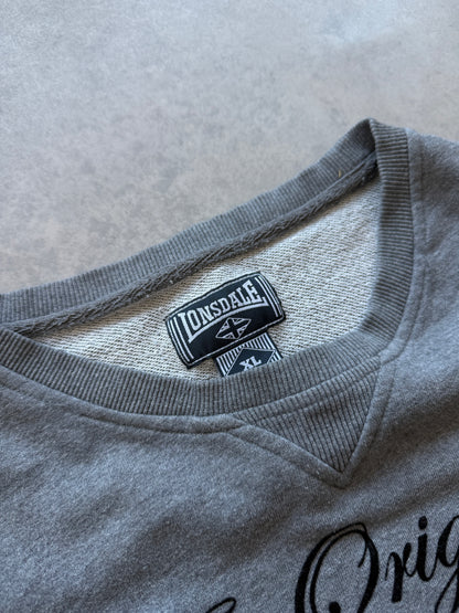 Lonsdale muška siva dukserica (XL)