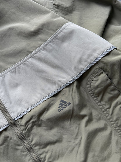 Adidas 2000s muška bež šuškava jakna (L)