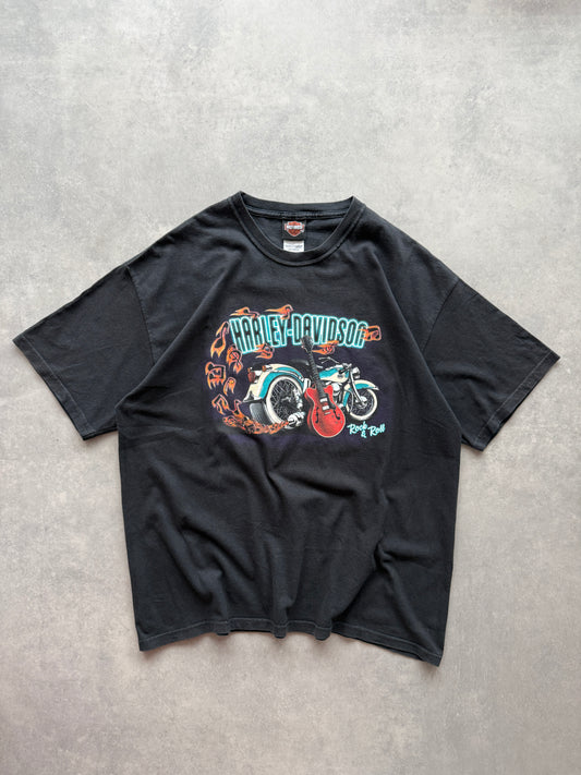 Harley Davidson muška oversized crna majica (XL)