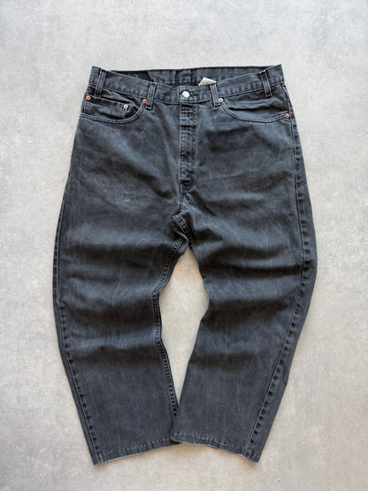Levis 505 vintage muške sive farmerke (38x31)