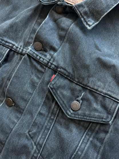 Levis vintage 90s muška siva teksas jakna (XXL)