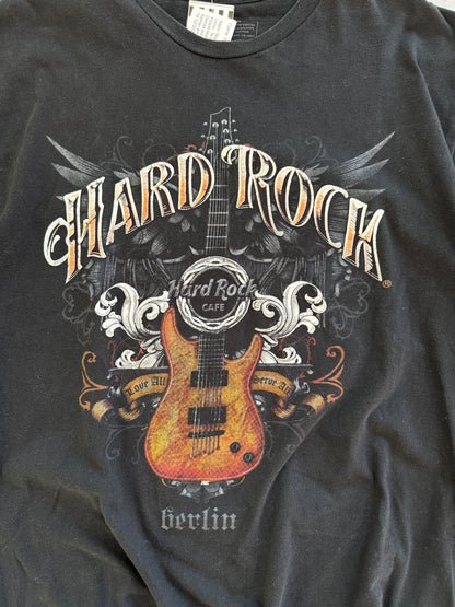 Hard Rock Cafe Berlin muška crna majica (XL)