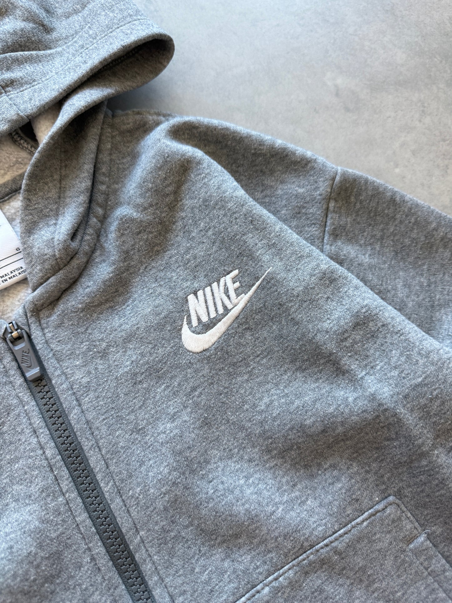 Nike ženska basic zip up siva dukserica (XS)