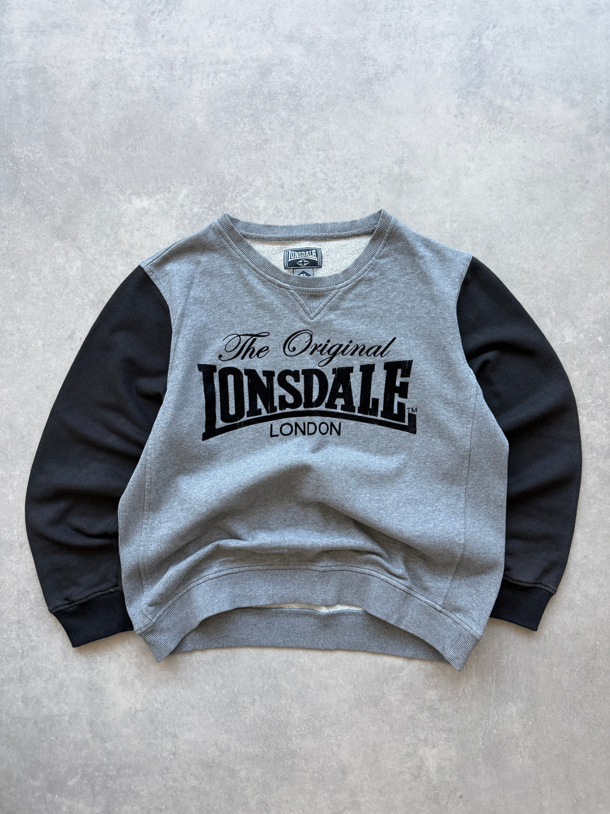 Lonsdale muška siva dukserica (XL)