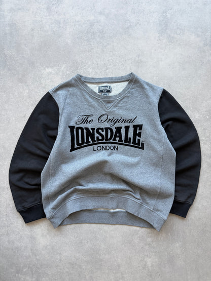 Lonsdale muška siva dukserica (XL)