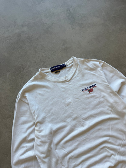 Polo Sport Ralph Lauren muška vintage bijela majica (S)