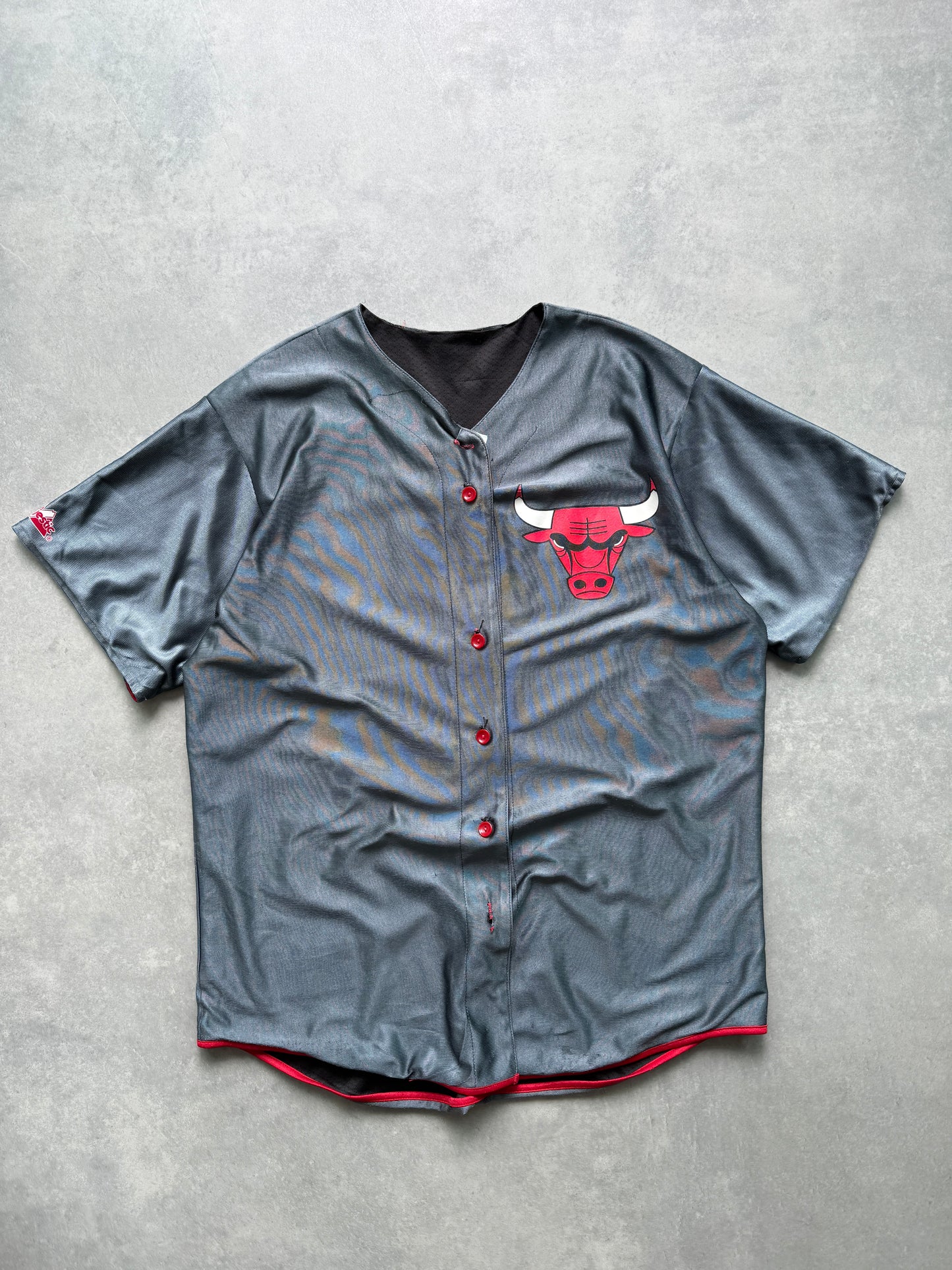 NBA Majestic Chicago Bulls vintage muški dres sa 2 lica (L)