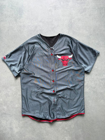 NBA Majestic Chicago Bulls vintage muški dres sa 2 lica (L)