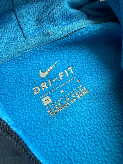 Nike Dri Fit muška plava sportska dukserica (M)