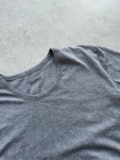 Hugo Boss muška basic siva majica (M)