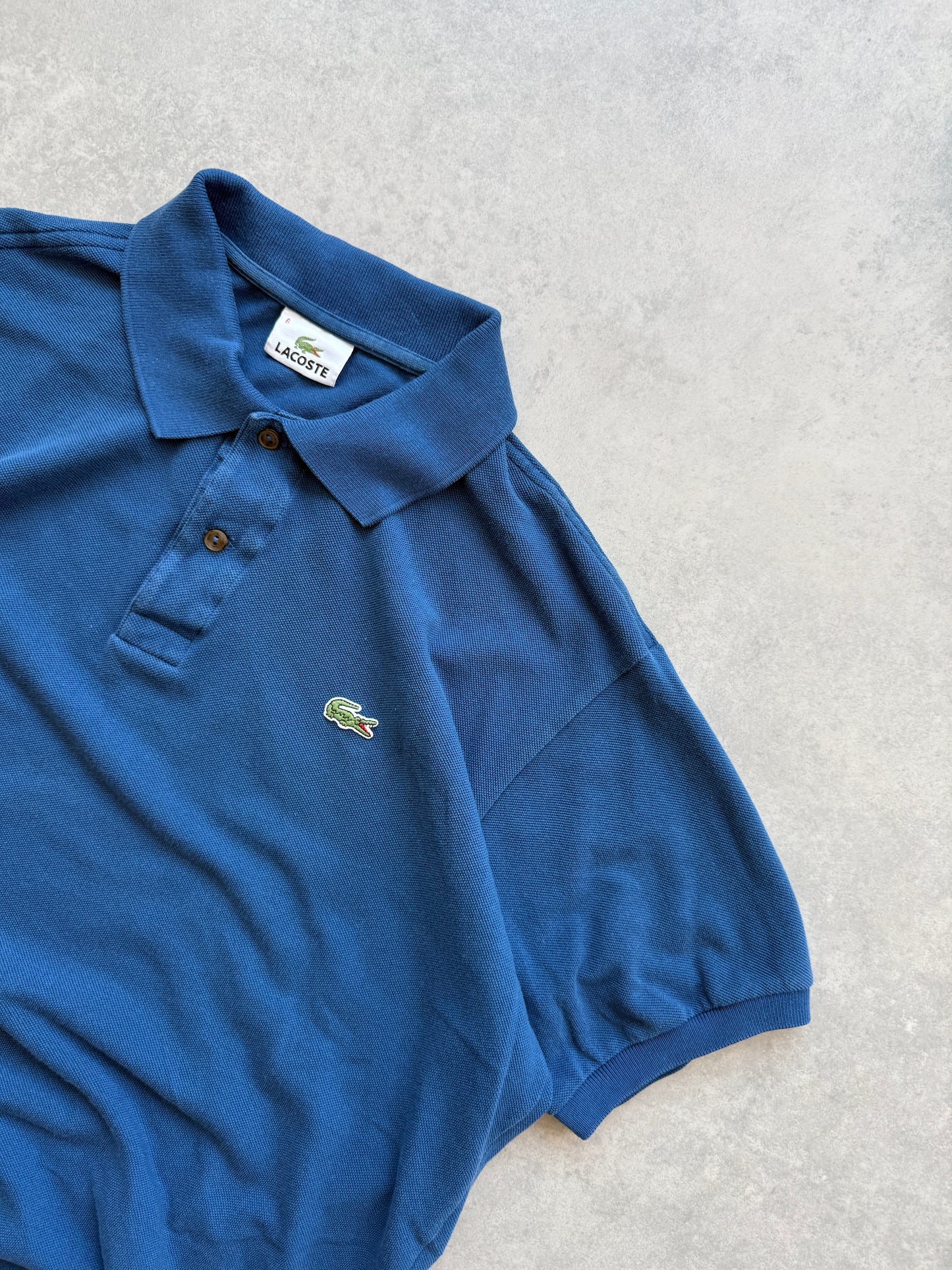 Lacoste retro muška plava polo majica (XL)