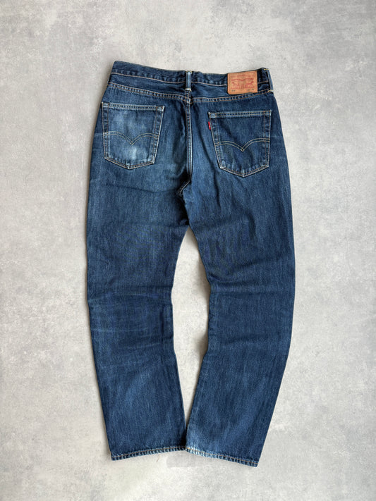 Levis 514 muške plave farmerke (33x32)