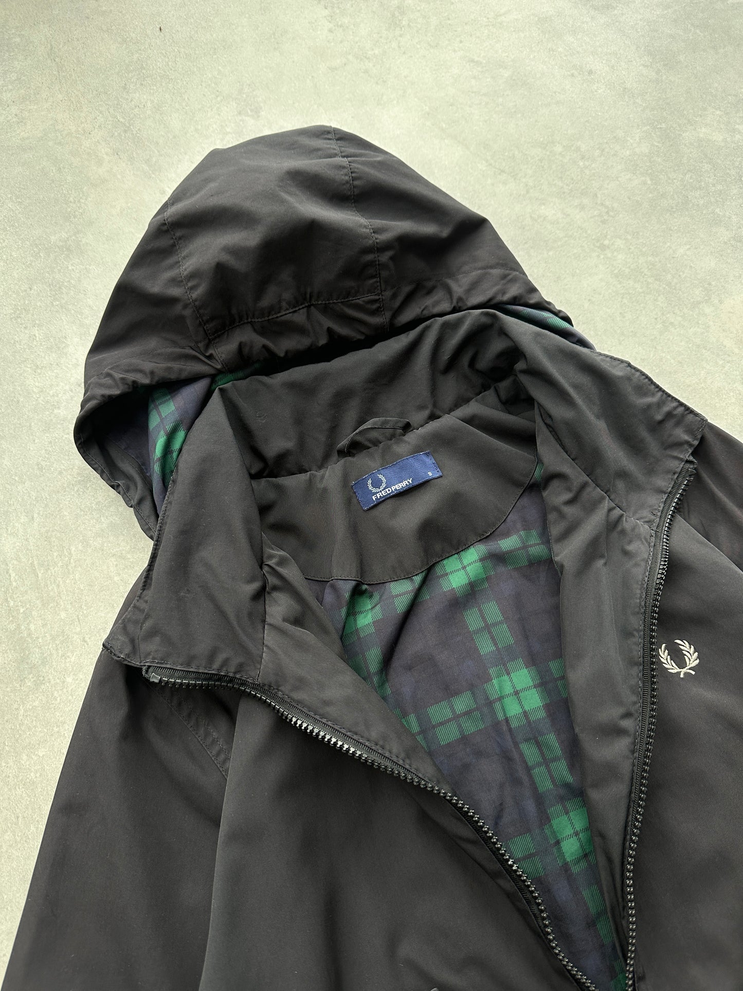 Fred Perry muška crna jakna (S)