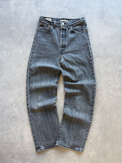 Levis ženske loose fit sive farmerke (27)