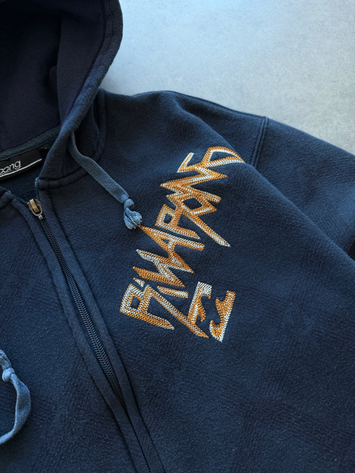 Billabong vintage muška navy zip dukserica (M)