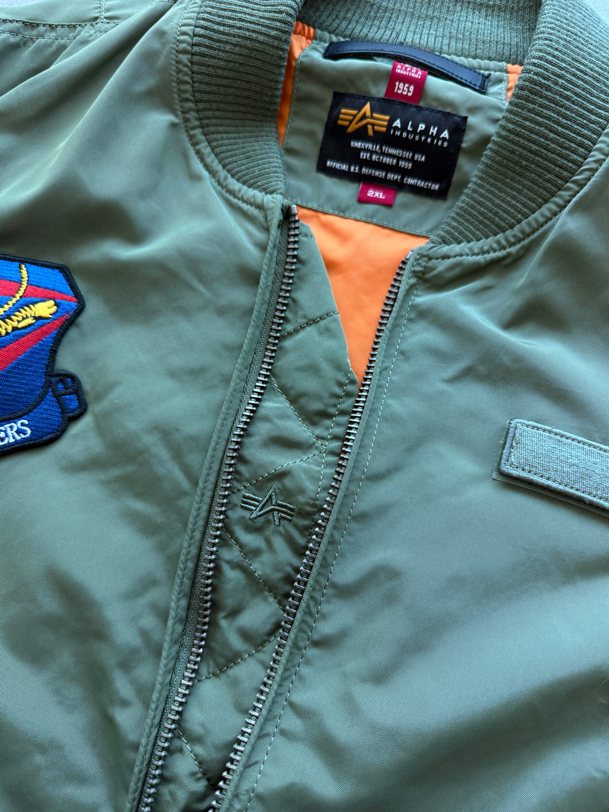 Alpha Industries Flying Tigers muška jakna (XXL)