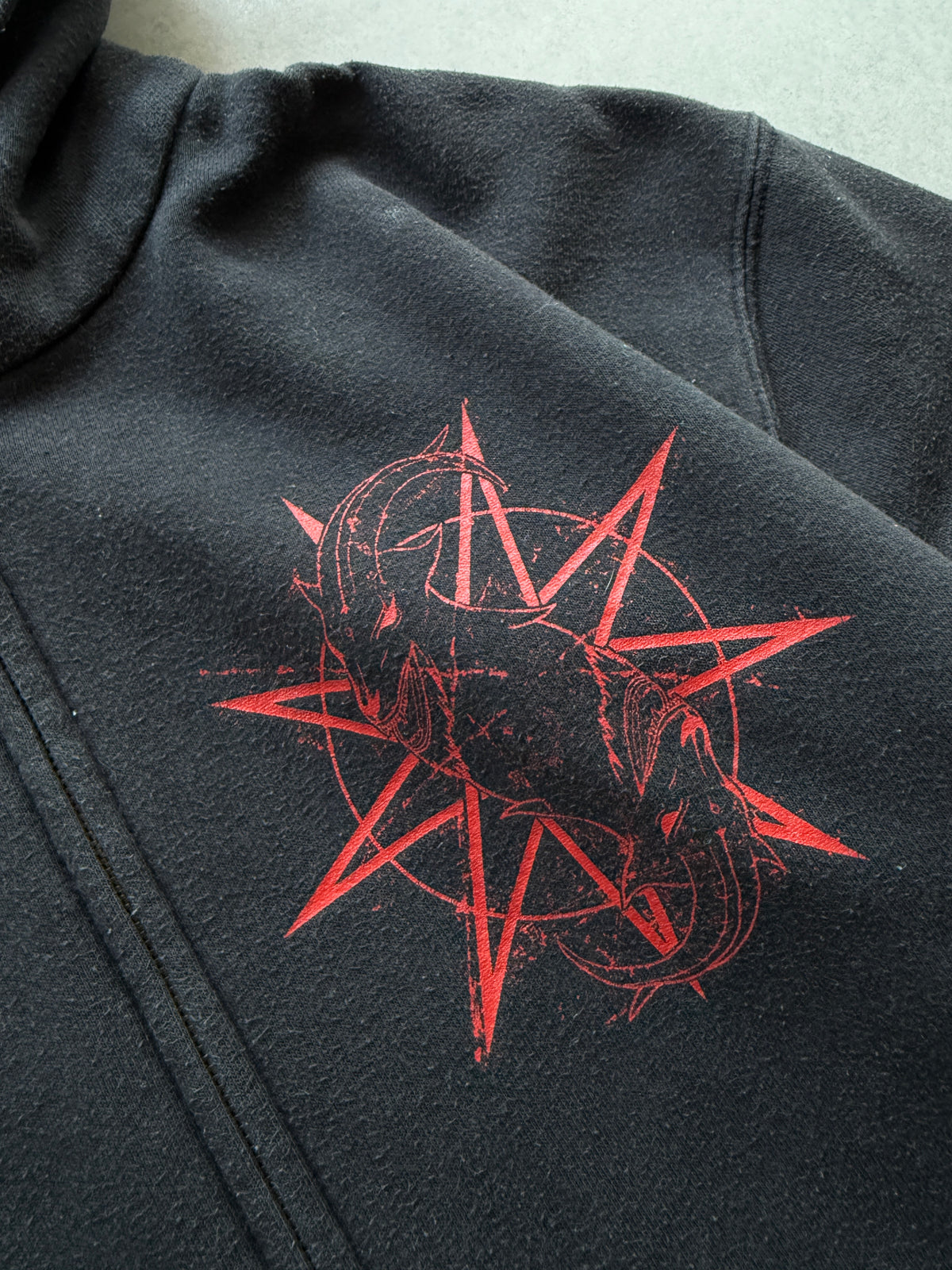 Slipknot vintage muška crna zip dukserica (S)