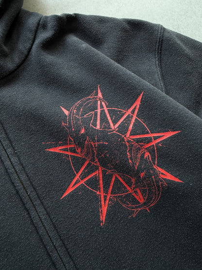 Slipknot vintage muška crna zip dukserica (S)