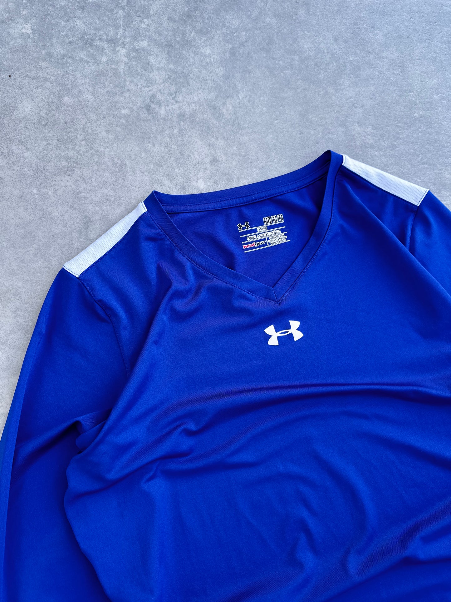 Under Armour muska plava fitted sportska majica (M)