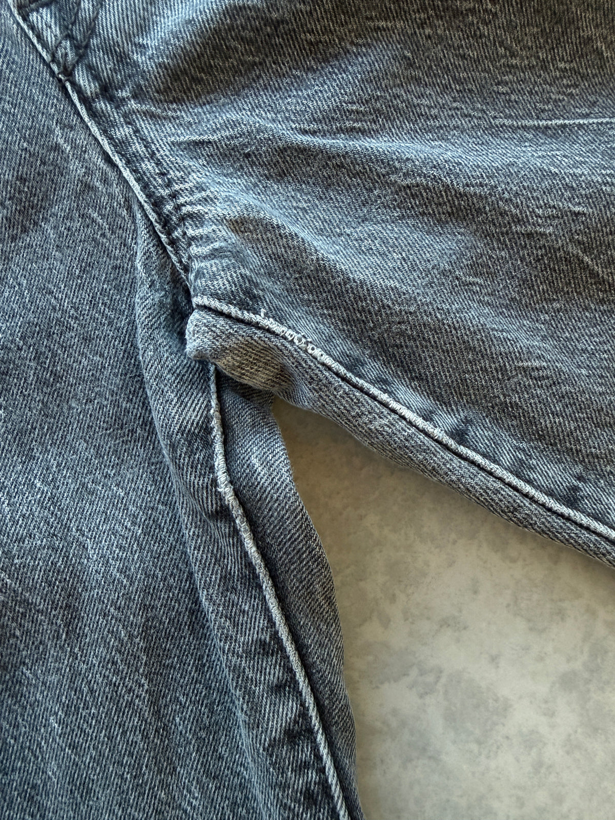 Levis ženske loose fit sive farmerke (27)