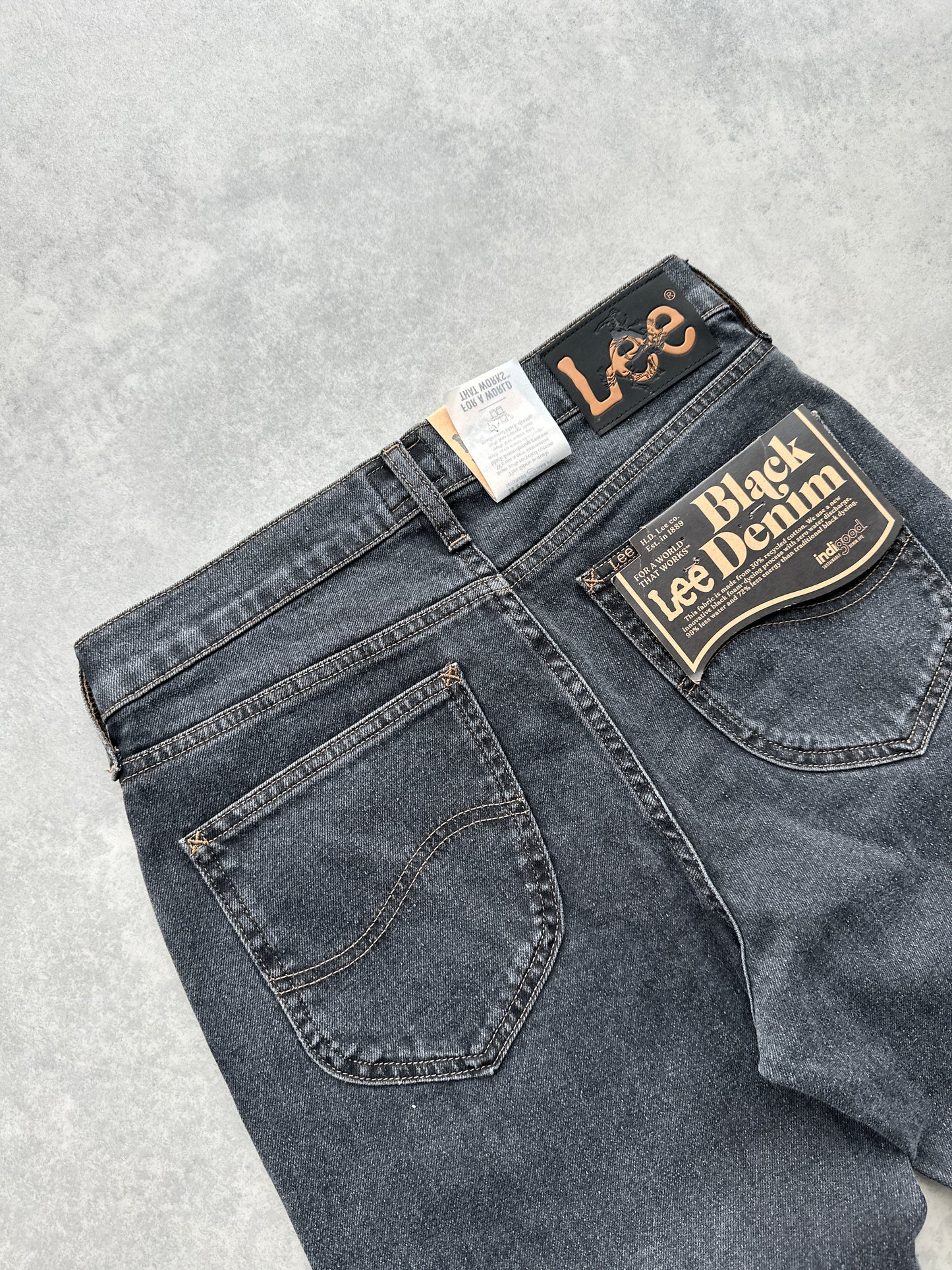 Lee Rider muške crne farmerke (29x32)