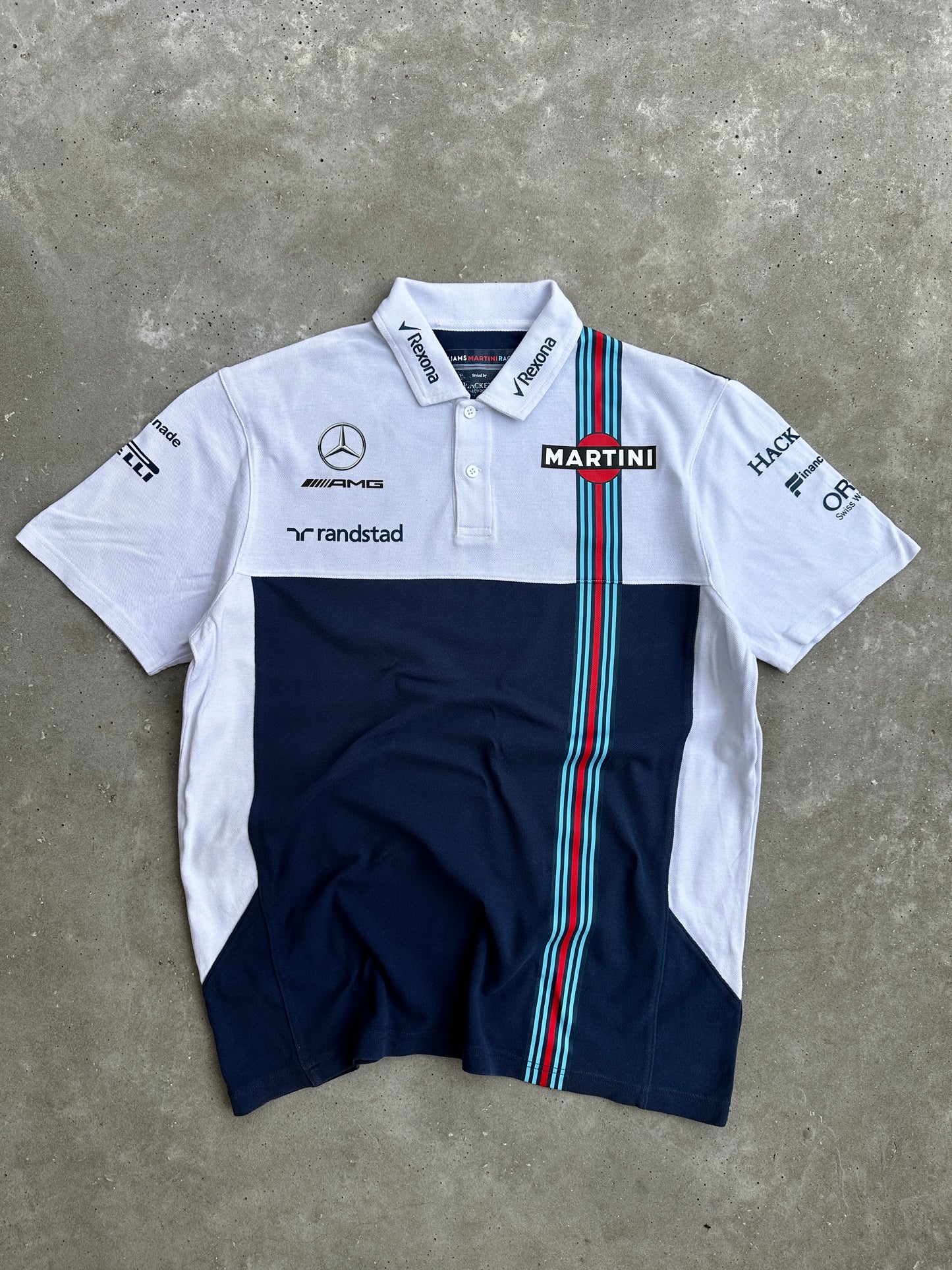 Hackett London x AMG Martini Racing muška polo majica (L)