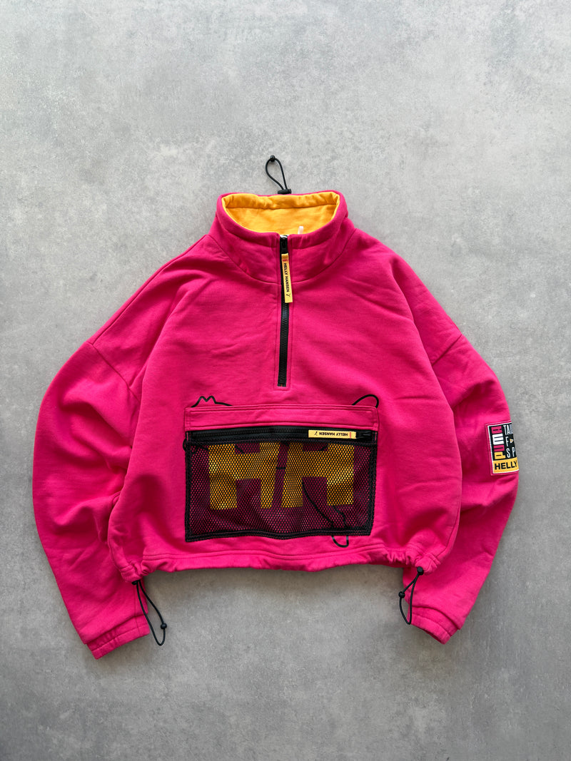 Puma x Helly Hansen ženska roza crop dukserica (L)