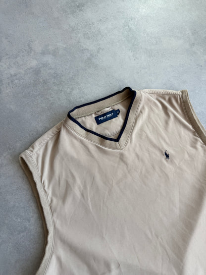Polo by Ralph Lauren vintage muški šuškavi Golf prsluk (XL)