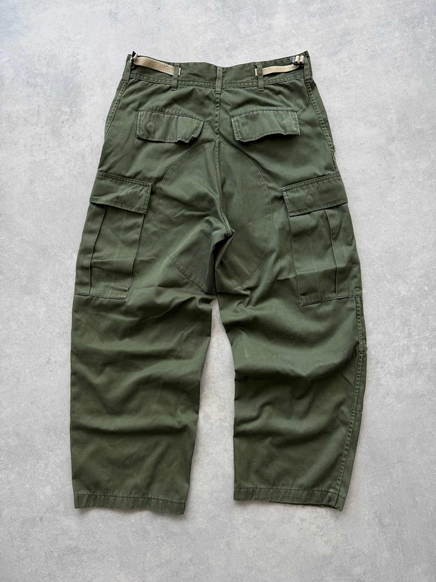 Unbranded unisex US Army fatique pants vojne hlace (S)