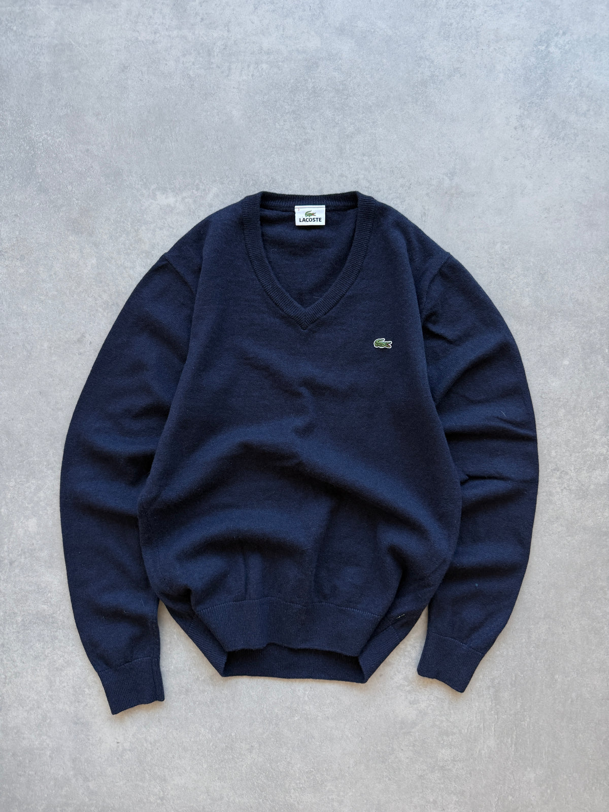 Lacoste vintage muški vuneni džemper (S)