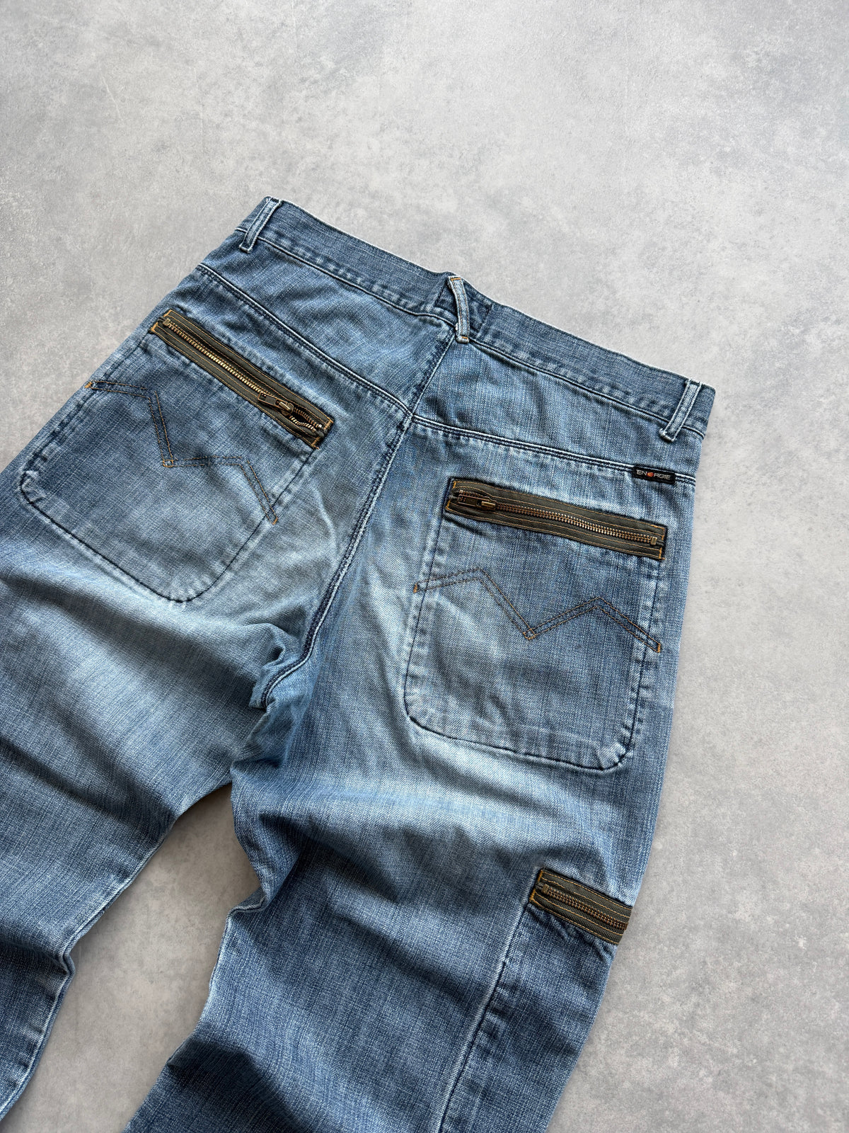 Energie Y2K muške baggy cargo farmerke (34)