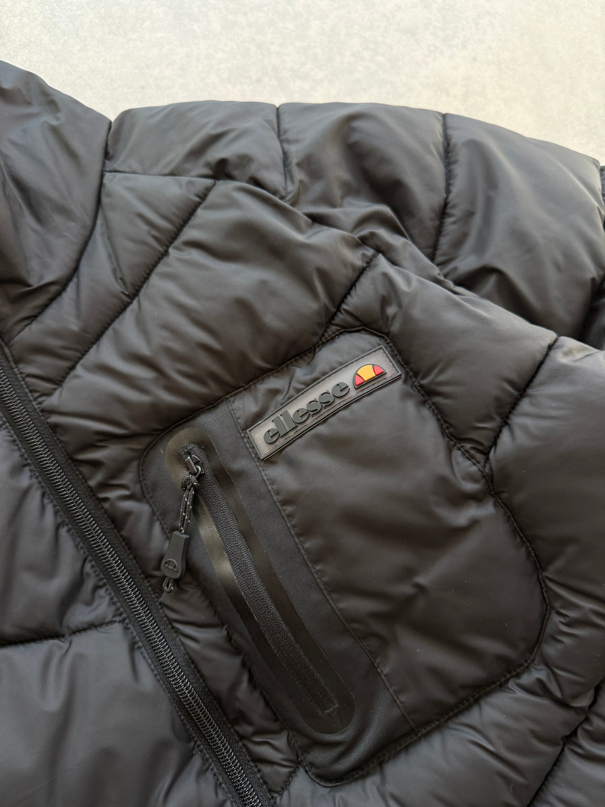 Ellesse muška crna puffer jakna (M)