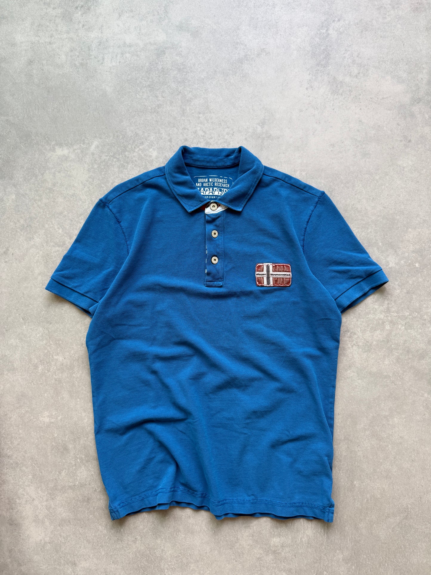 Napapijri muška plava polo majica (M)