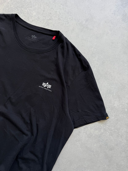 Alpha Industries muška crna majica (XXL)