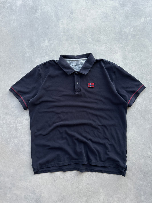 Napapijri muška navy polo majica (XXXL)