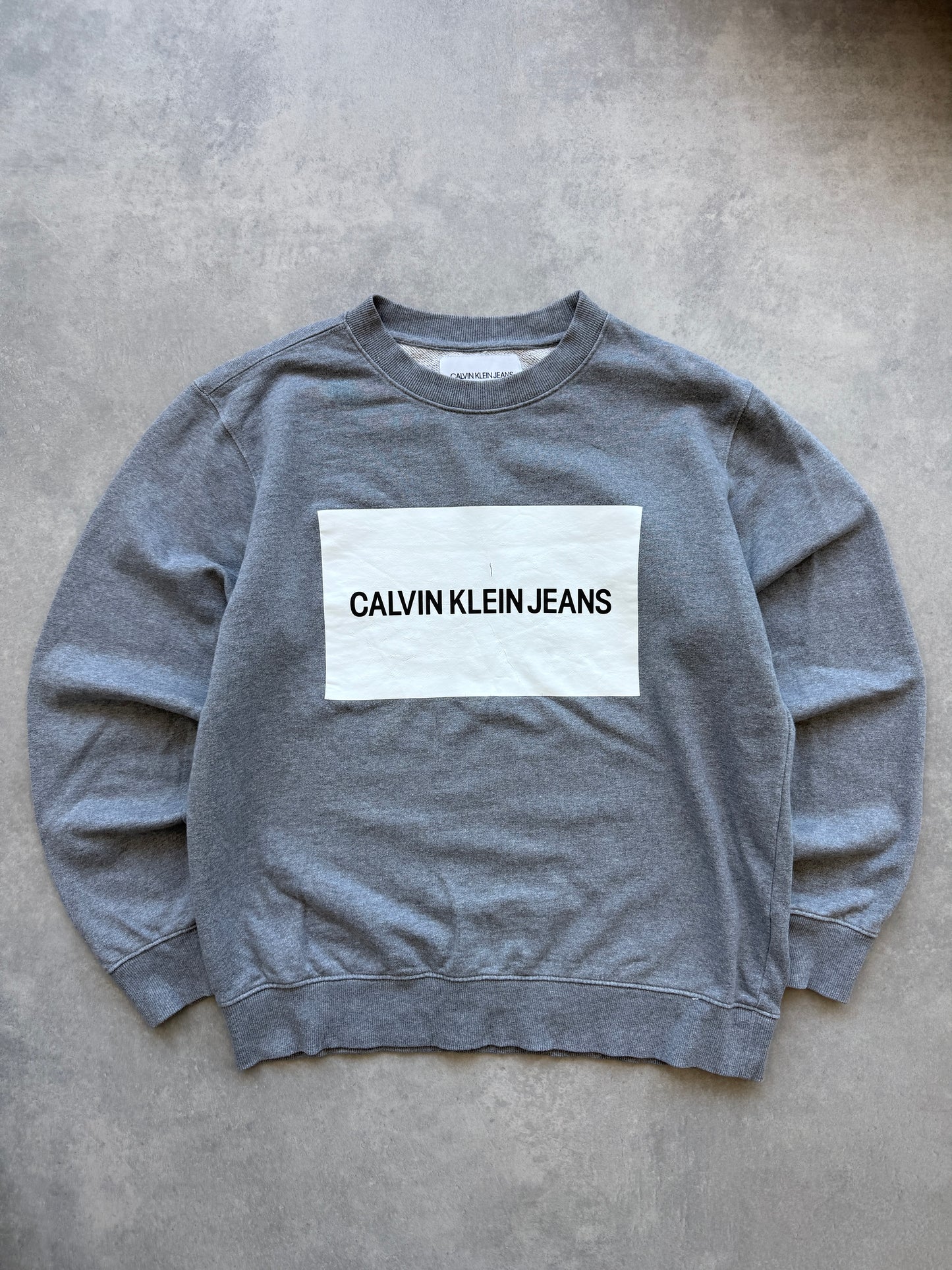 Calvin Klein Jeans muška siva dukserica (XL)