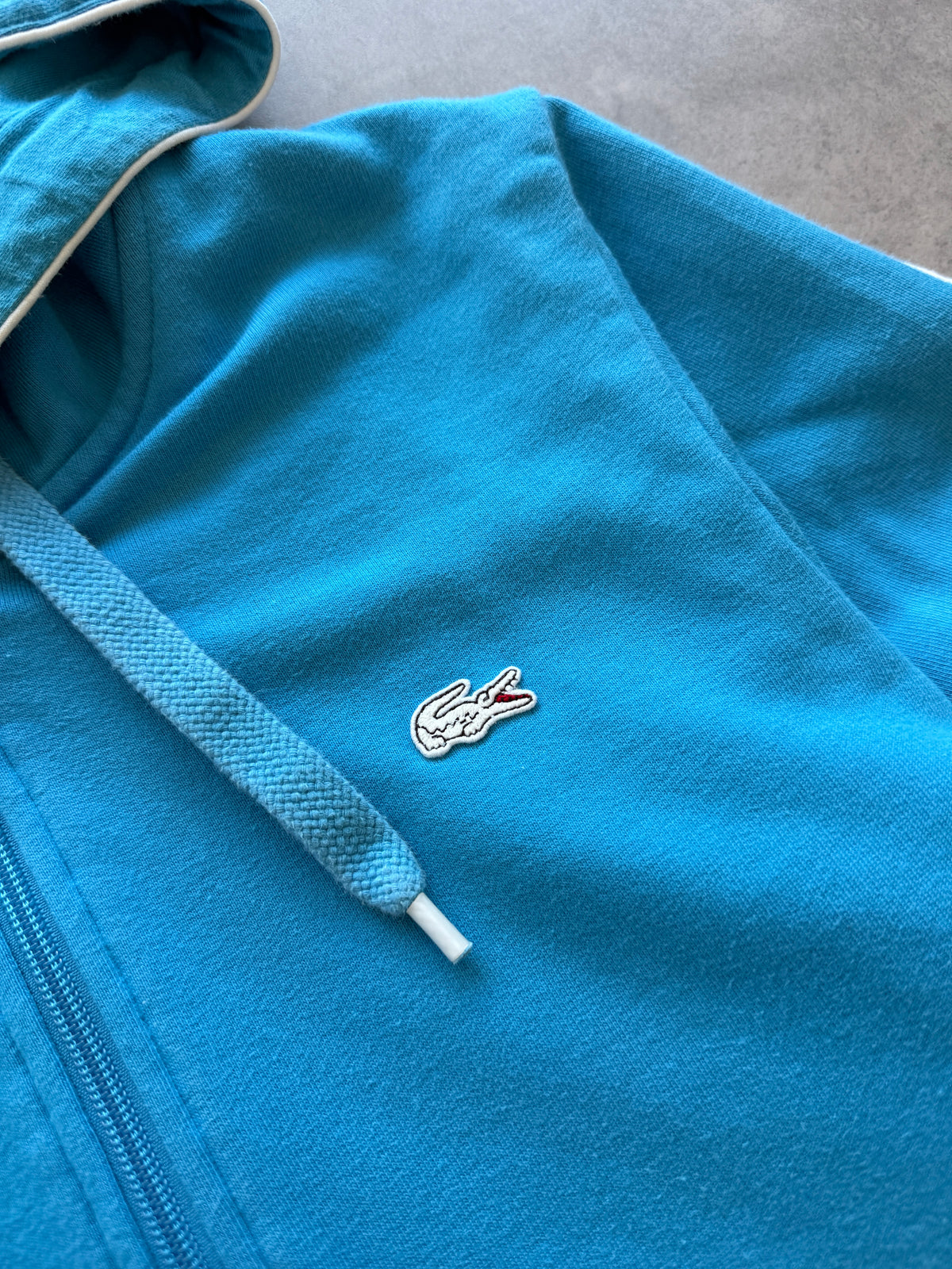 Lacoste muška plava zip dukserica (M)