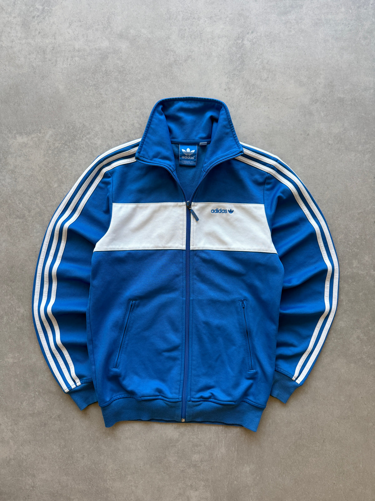 Adidas Beckenbauer muška plava zip dukserica (S)