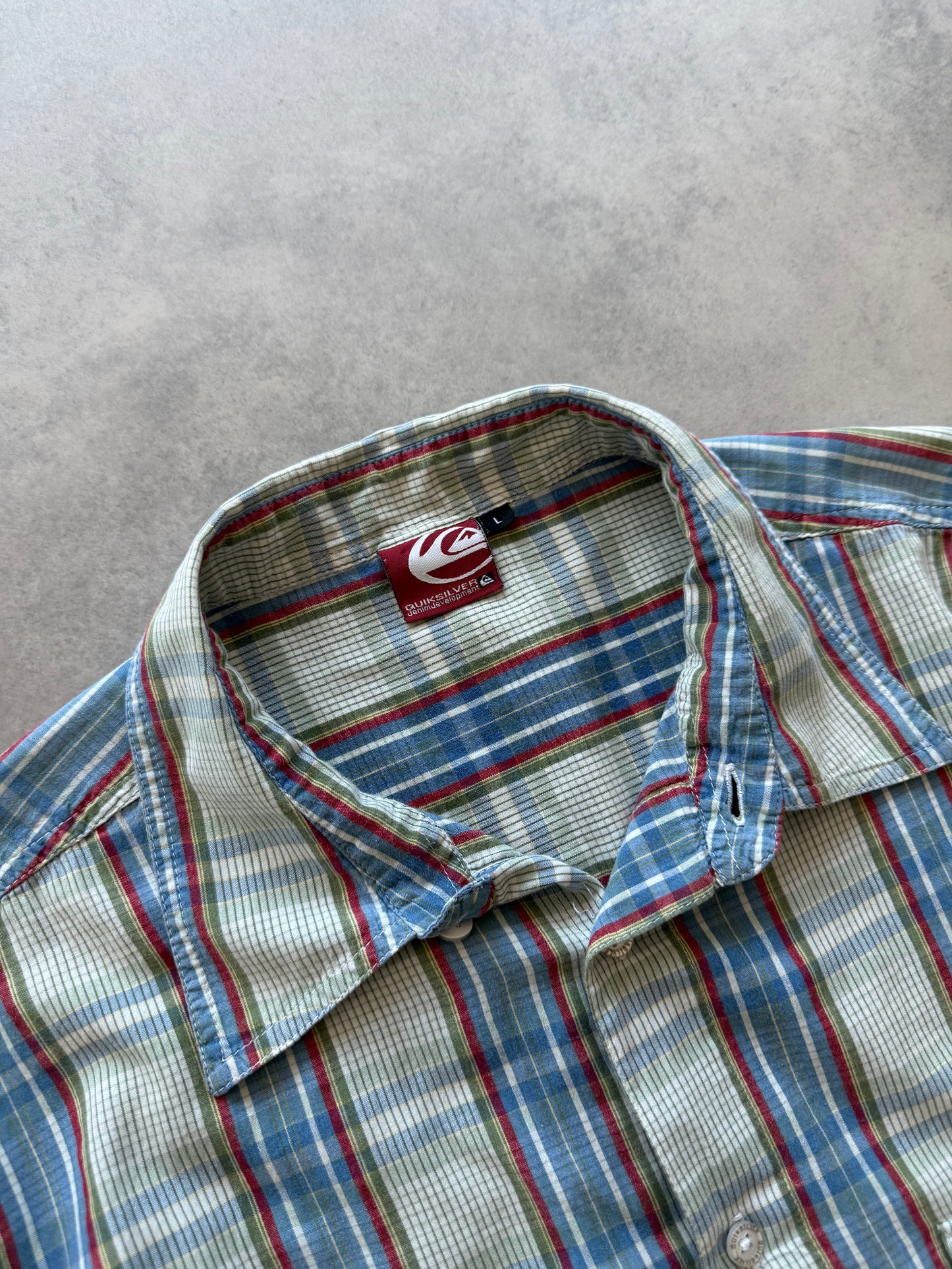 Quiksilver Y2K muška boxy fit košulja (M)