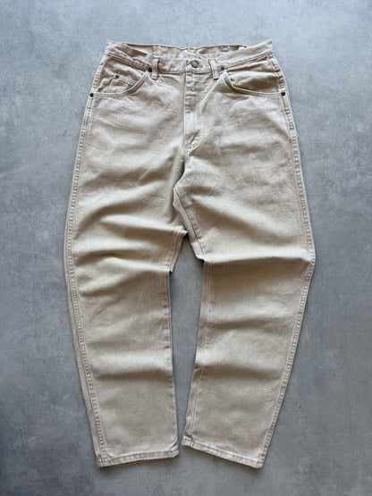 Wrangler vintage muške bež farmerke (34x32)