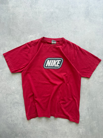 Nike 2000s muška oversized crvena majica (M)