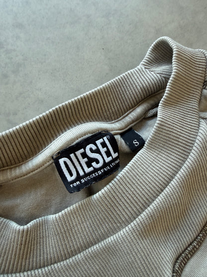 Diesel Y2K muška bež dukserica (S)