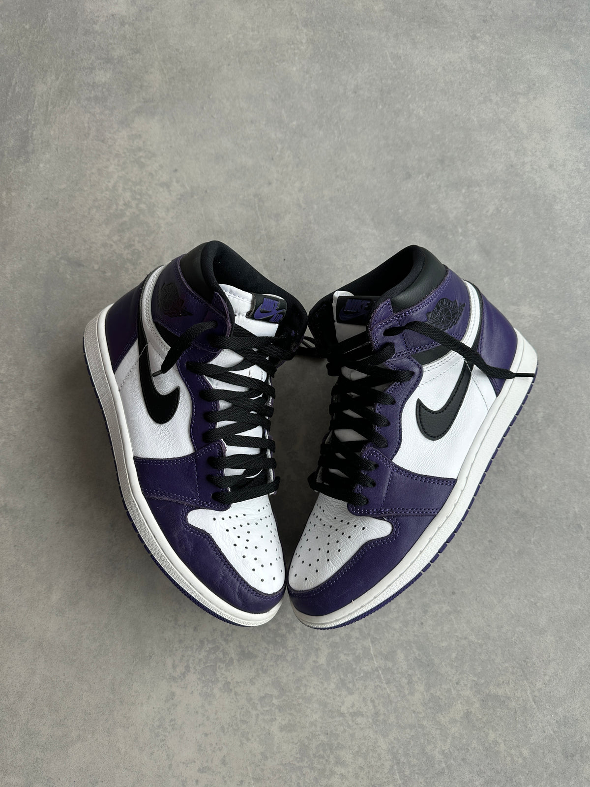 Nike Air Jordan 1 Retro High Court Purple White muške patike (42.5)