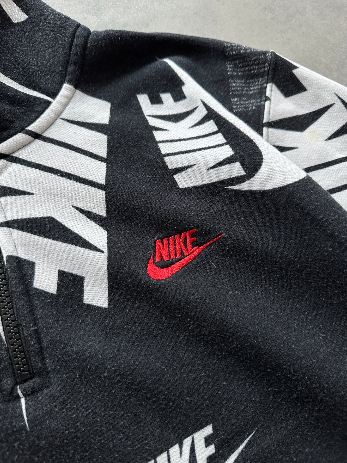 Nike 1/4 zip muška crna dukserica (S)
