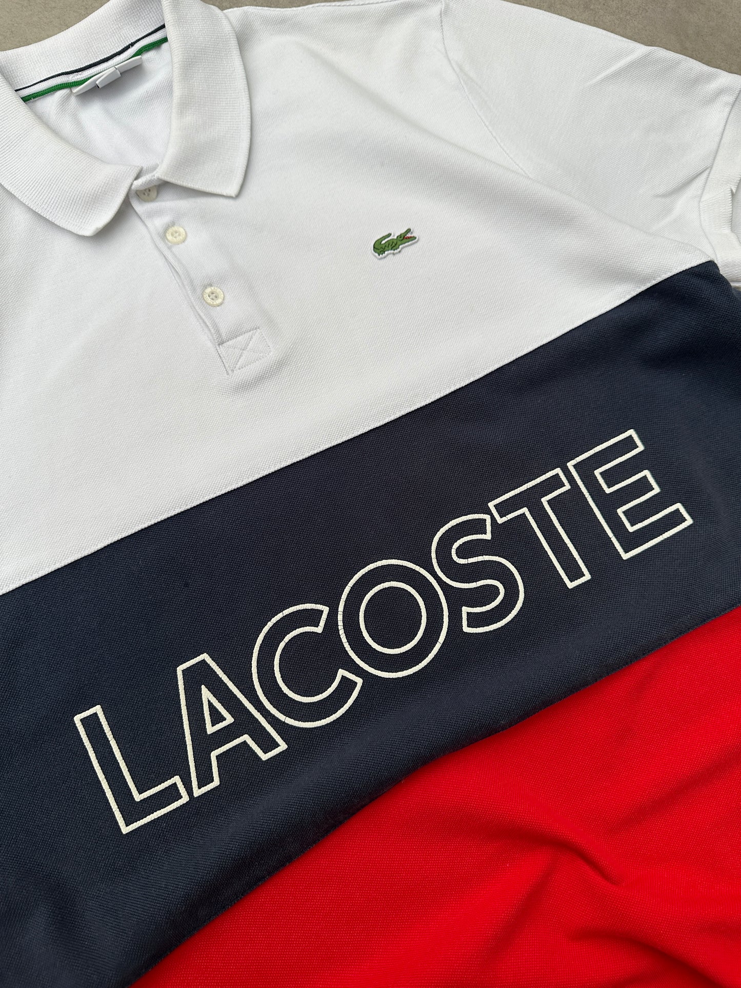 Lacoste muška color block polo majica (XXL)