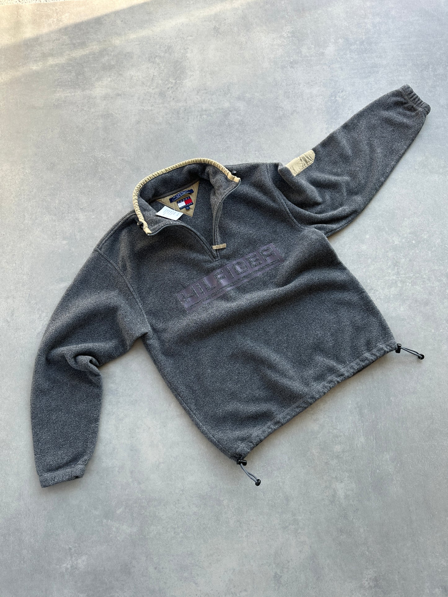 Tommy Hilfiger vintage 1/4 zip muška fleece dukserica (L)