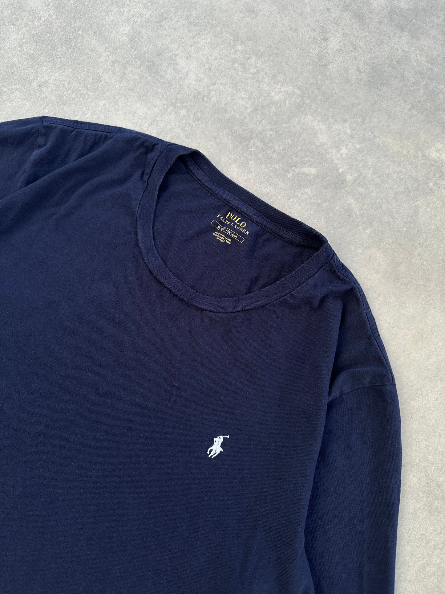 Polo by Ralph Lauren muska basic navy plava majica (XL)