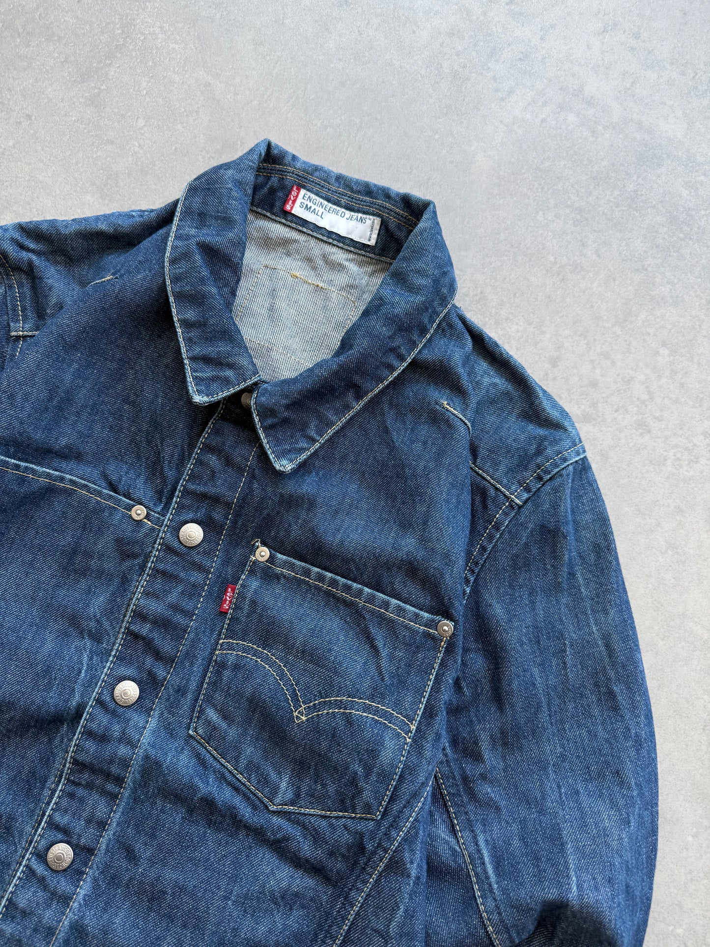 Levis Engineered Jeans vintage ženska teksas jakna (S)