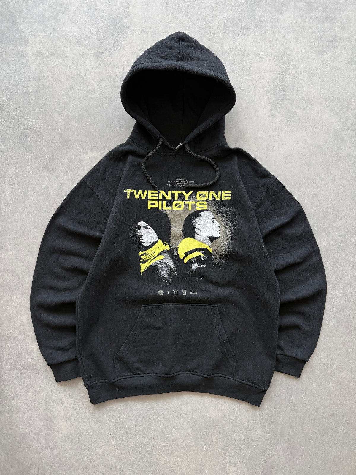 Twenty One Pilots muška crna dukserica (M)