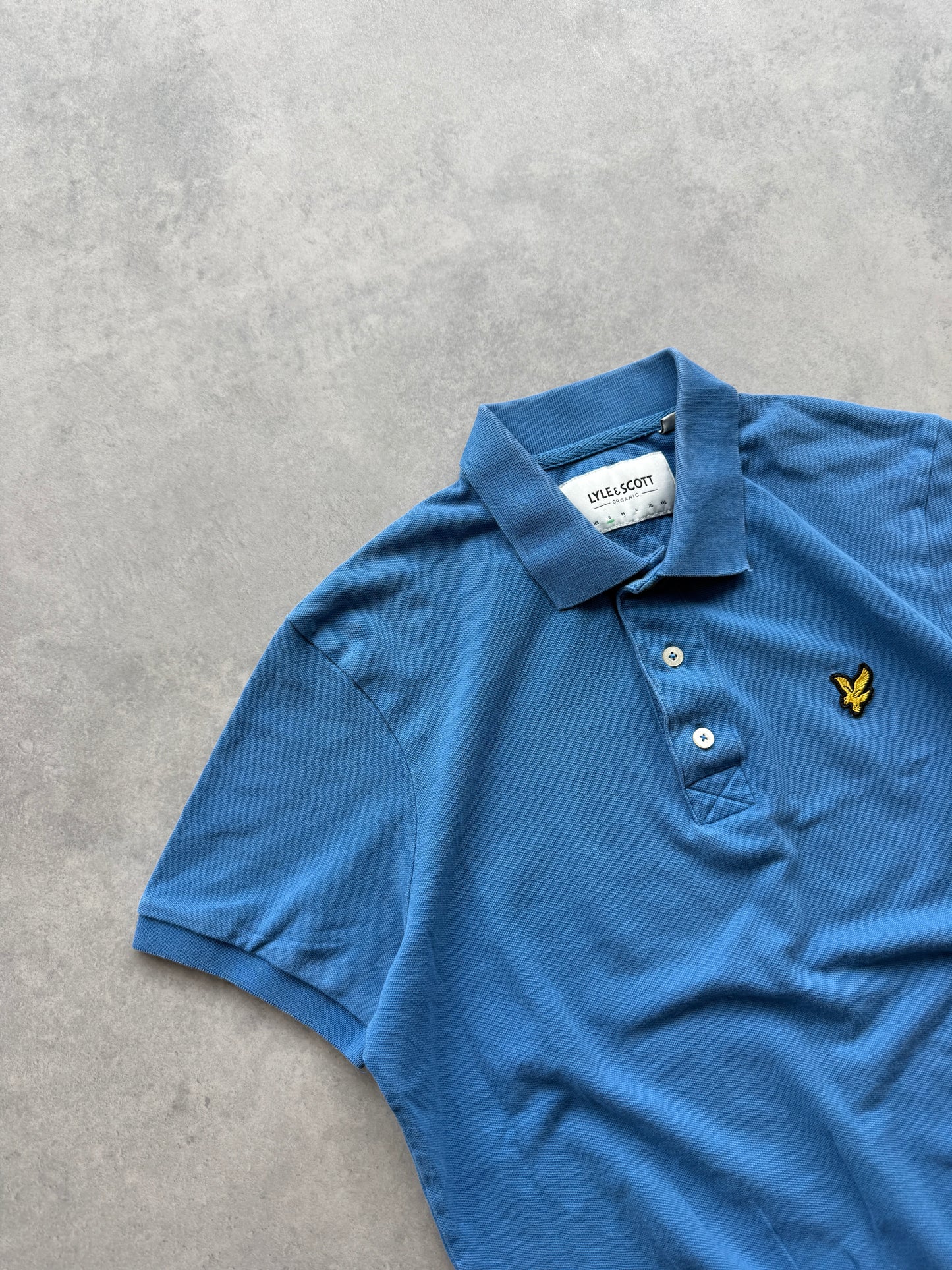 Lyle & Scott muška plava polo majica (S)